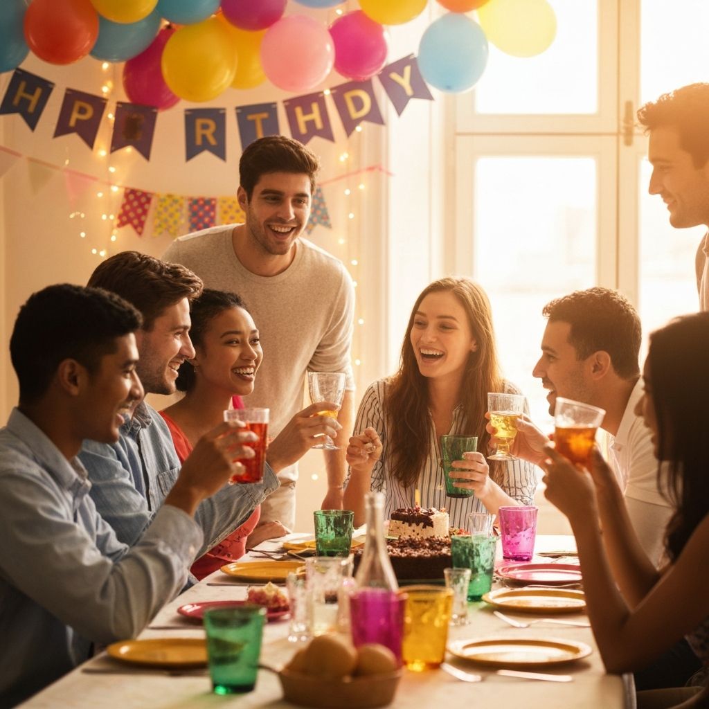 Copii fericiți la petrecere